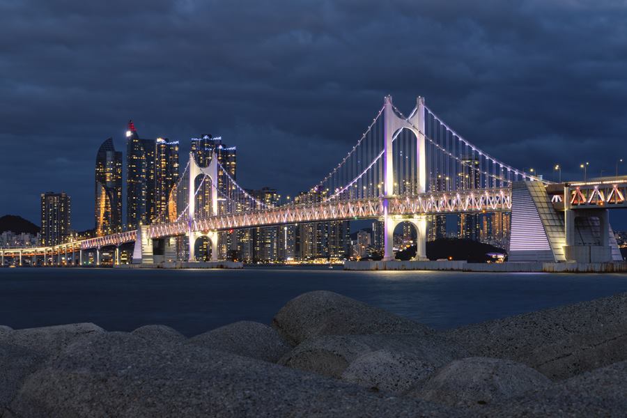 부산시티투어버스 야경코스 &40;8& 41; 광안대교_공공누리